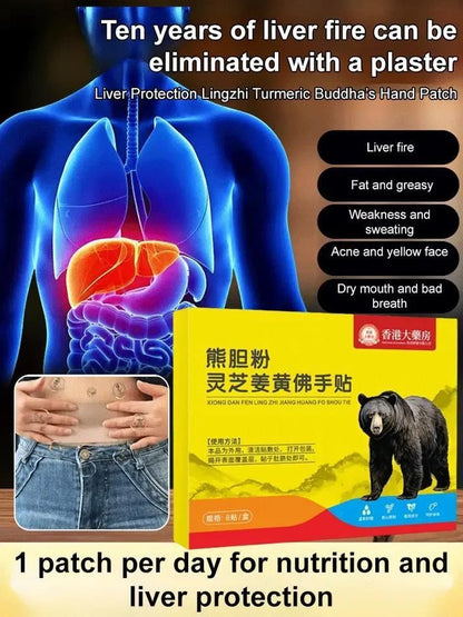 🌿 Liver Care & Detox with Turmeric & Buddha’s Hand 👣