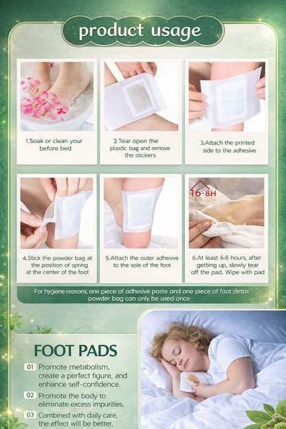 Detox FOOT PADS   (BUY 10 GET 10 FREE )💖🔮