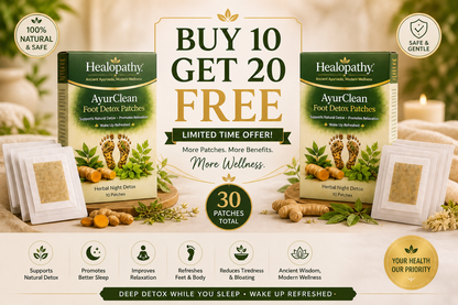 Helopathy Ayurclean foot Detox patches 🌿